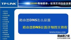 路由器DNS怎么设置，路由器DNS设置详细图文教程