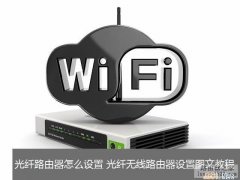 无线路由器（猫或光纤）接入设置图文教程