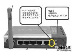 路由器恢复出厂设置的方法